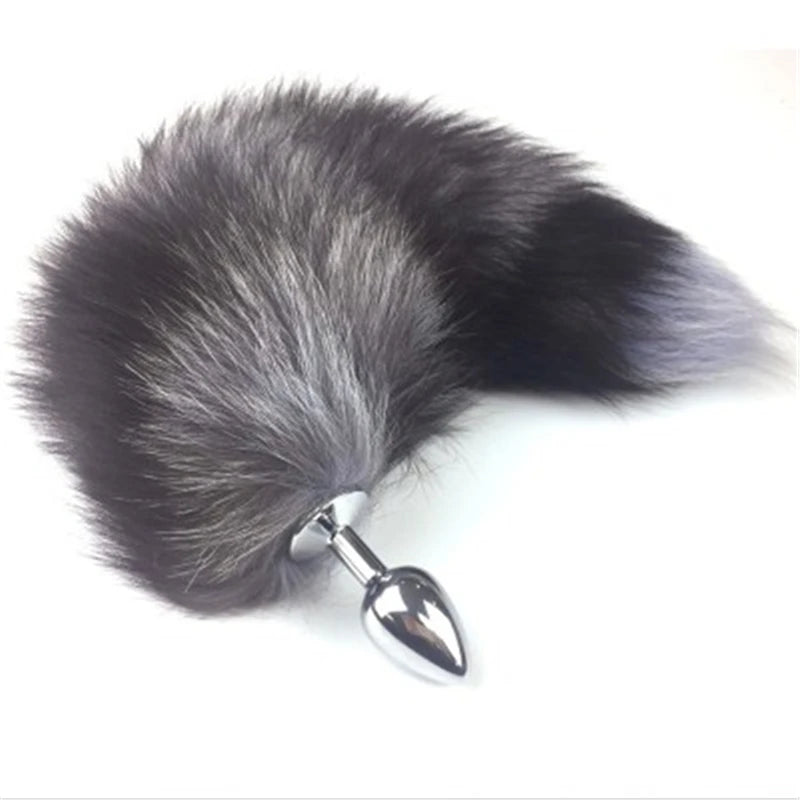 BDSM Bondage Fox Tail Anal Plug Butt Plug Stimulator Restraints Flirting  Role-playing Sex Games Men Women Sex Toys Vibrator