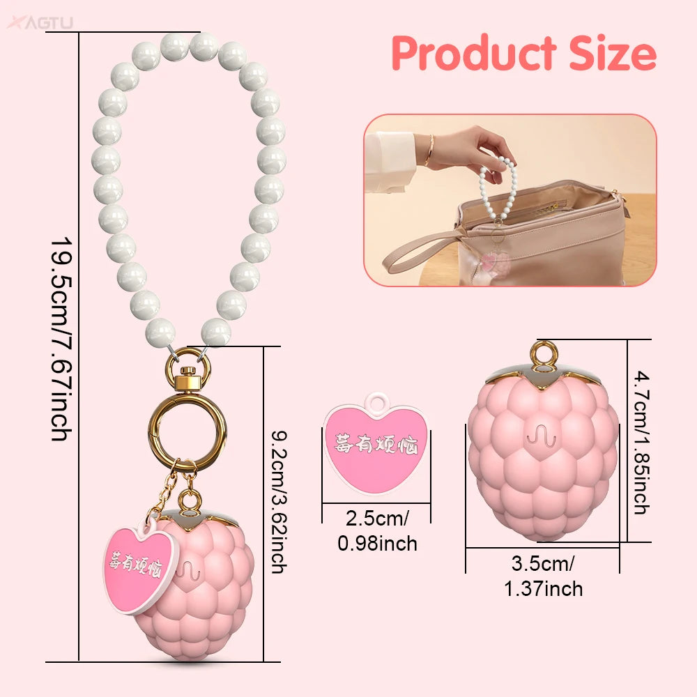 Bluetooth APP Control Bullet Vibrator Female Portable Keychain  Clitoris Stimulator Massager Adult Goods Sex Toys for Women