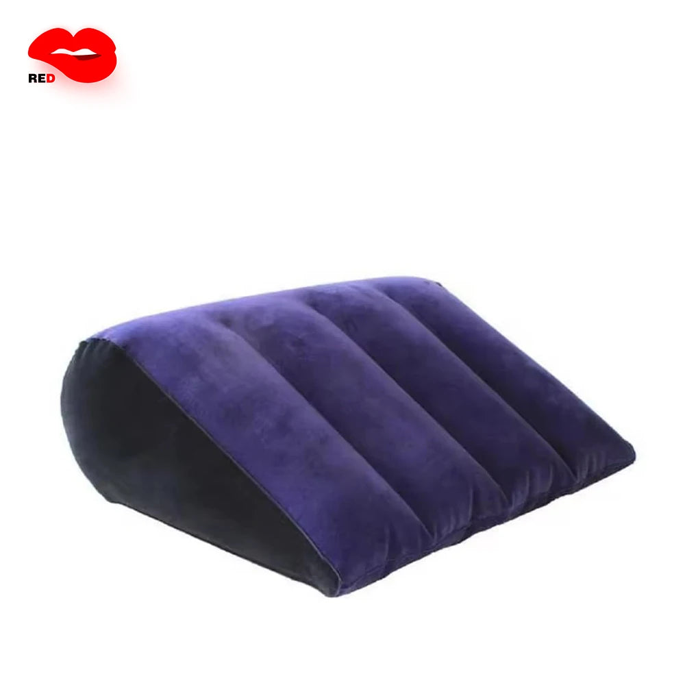 Inflatable Wedge Pillow Love Intercourse Cushion 18 Adult Sexuality Position Couple Body Support Cushion Air Triangular Pillow