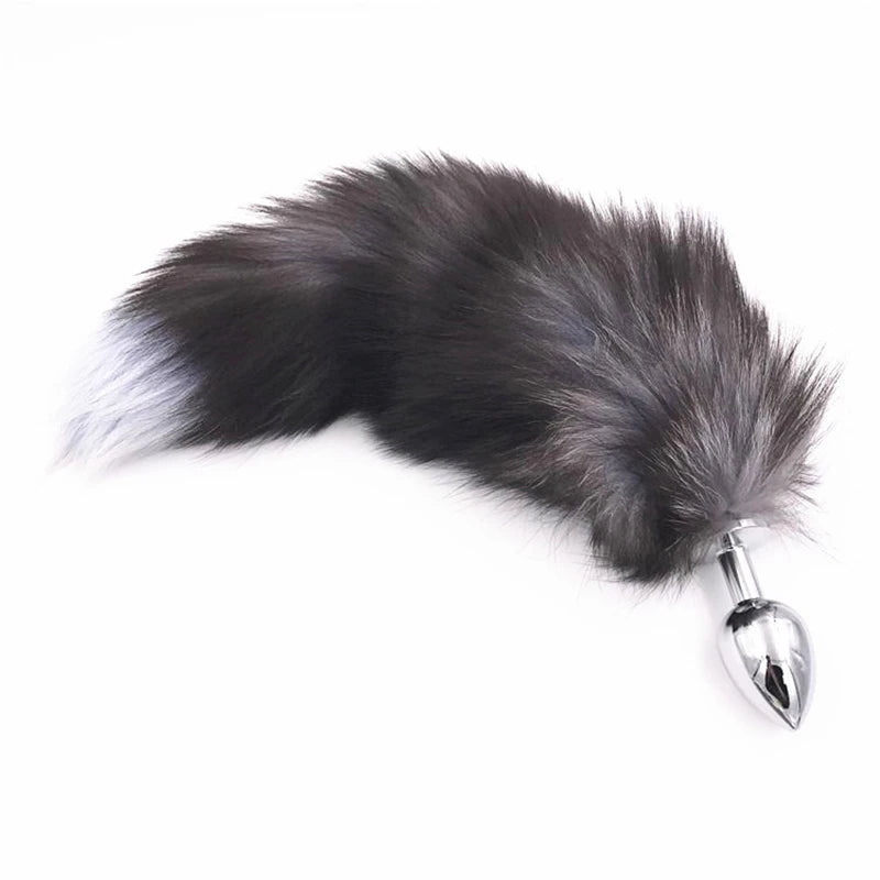 BDSM Bondage Fox Tail Anal Plug Butt Plug Stimulator Restraints Flirting  Role-playing Sex Games Men Women Sex Toys Vibrator