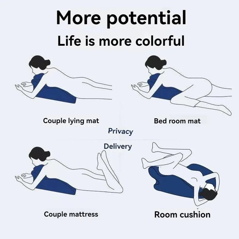 Multifunctional Lie Pillow Adult Couple Sexual Positions Assistance Cushion Women Pregnancy Waist Support Prone Position Sex Pad